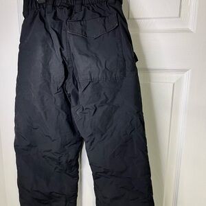 GapKids Girls Snow Pants Size 8 Black Winter Ski Snowboard Pants